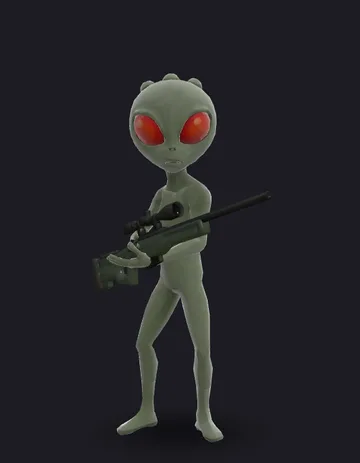 ET de Varginha - personagem do CORO SOLTO: Treta Suprema